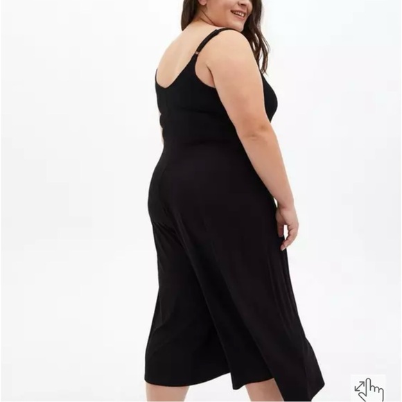 TORRID Super Soft Cami Culotte Jumpsuit Lot of 2- Tie Dye & Black- Size 3 - Picture 8 of 10